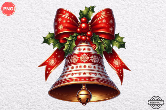 Christmas Bells Clipart Png Watercolor Review