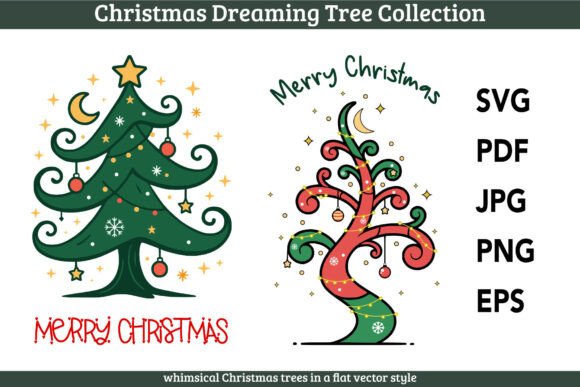 Christmas Dreaming Tree Collection Illustrations Review