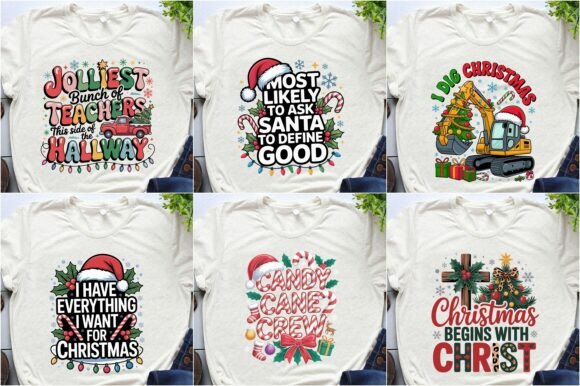 Christmas T-shirt Design Png Review