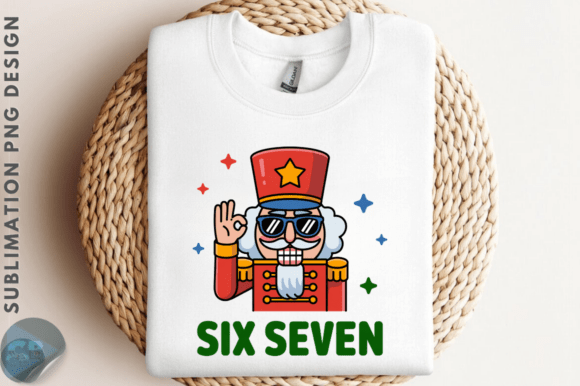 Funny Christmas Six Seven Nutcracker 67 Illustrations